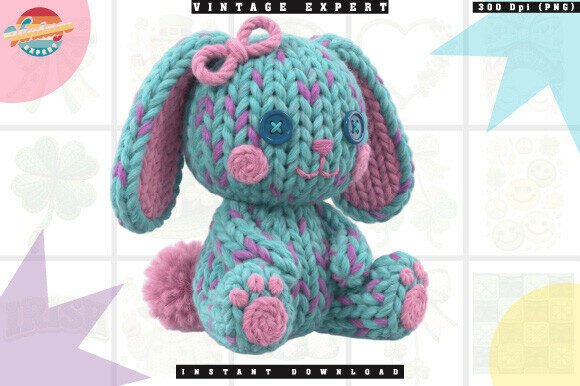Download Nursery Bunny Plush Crochet Yarn PNG - Nursery bunny Collection