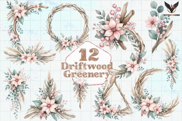 Download Driftwood Greenery Clipart PNG - Greenery clipart Collection