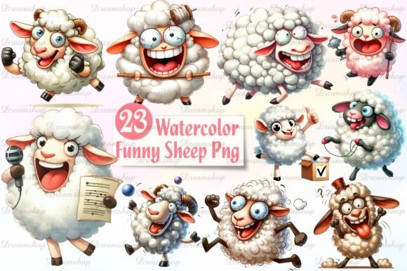 Download Cute Sheep Clipart - Funny Sheep Png - Sheep clipart Collection
