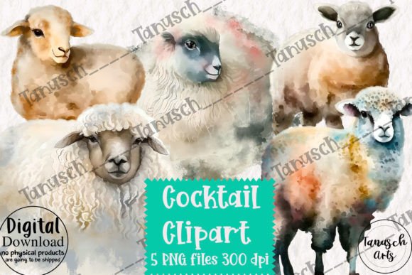 Download Watercolor Sheep Clipart Part 3 - Sheep clipart Collection