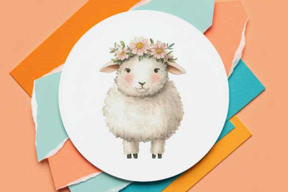 Download Watercolor Sheep Clipart - Sheep clipart Collection